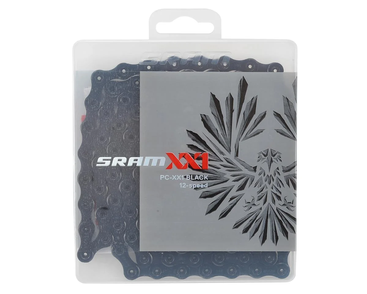 SRAM PC XX1 Eagle Chain (Black) (12 Speed) (126 Links) (w/ PowerLock) - view 2